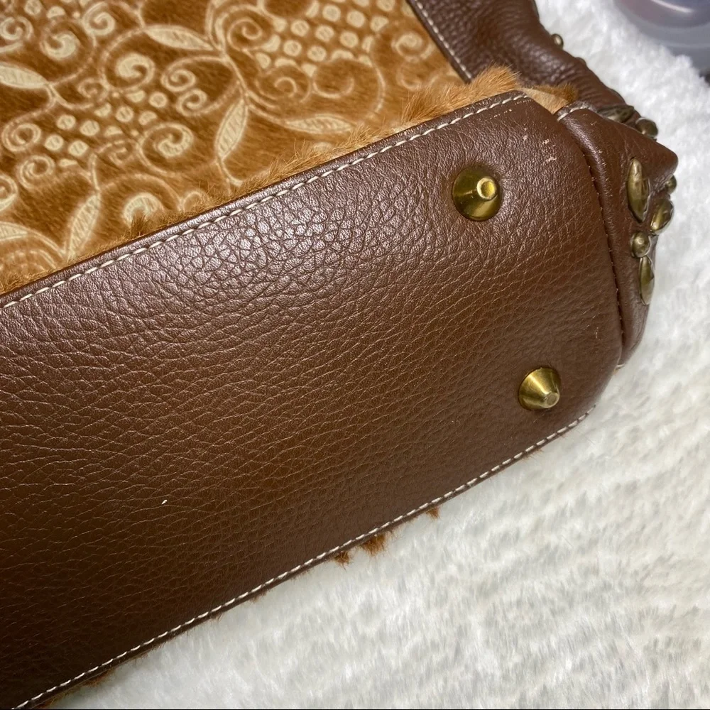 Authentic Isabella Fiore Pony Hair Shoulder Bag